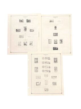 Vintage Pakistan Stamp Collection 1947-1972 On Scott Album Pages 1947-1974